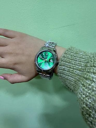 Qol saatı, Rolex, rəng - Yaşıl — 1