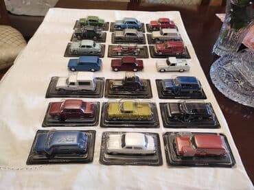 скупка масштабных моделей автомобилей: Kolleksiya satılır Ümumi 85 ədəd modeldir jurnalı ilə birlikdə 77 — 8