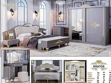 spalni dəst: İkinəfərlik çarpayı, Dolab, Termo, Tumba, Yeni — 1