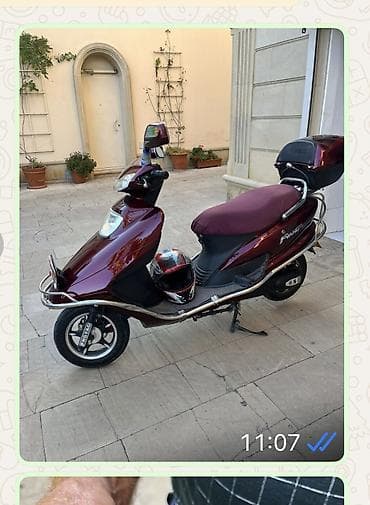 elektrik velo: Çin istehsalı olan elektromoped.Öz ehtiyaclarımız üçün səliqəli — 1