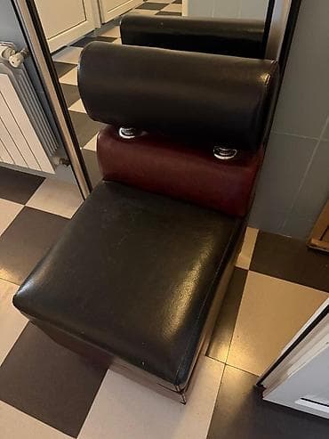 tap.az saatli: Mebel – Dəridən oturacaq/kreslo - Dizayn: Silindrik başlıq/baş dayağı — 1