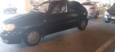 e 250 cdi: Daewoo Lanos, 5 qapılı hetçbek, qara rəng. - Yanacaq: benzin - — 4