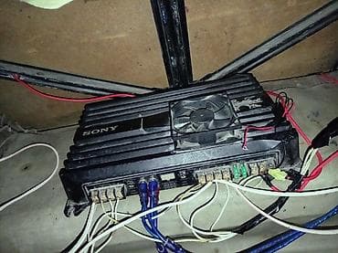 ikinci el televizor: Sony avtomobil gücləndiricisi (amp) 6 kalonka rahat oxudur qızmar atma — 1