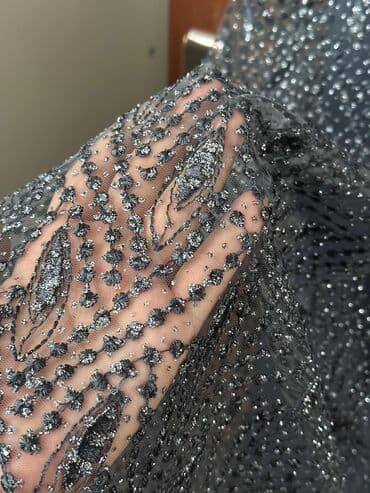 ağ qızıl üzük: Toy donu cemi bir defe geyinilib baha alinib - Rəng: tünd boz (grafit) — 3