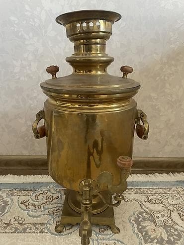Qədim samovar, 1890 il, Mis, Vəziyyəti: Yaxşı
