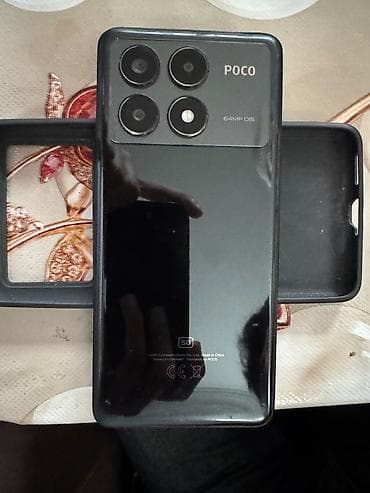 iphone 11 arxasi: Poco X6 Pro 5G, 512 GB, rəng - Qara, Sensor — 3