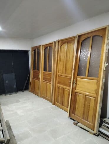 Фурнитура и комплектующие: Taxta qapı və pəncərə dəsti 4 ədəd Taxta qapı.qapilarin hündürlük 218 — 3