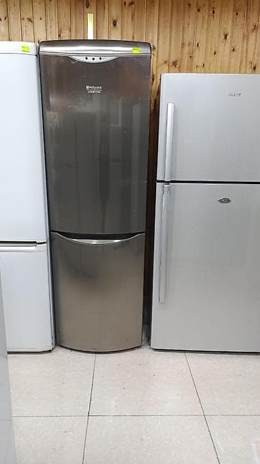 2 qapılı Hotpoint Ariston Soyuducu Satılır, rəng - Gümüşü