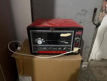 Duxovka Itimat, Elektrik, rəng - Qırmızı, Ayrıca dayanan, İşlənmiş