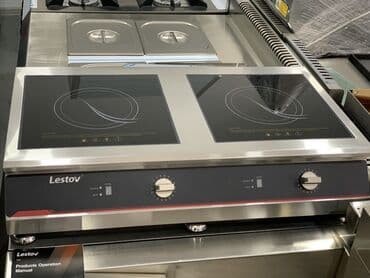 induksiya: Плита Индукционная, Настольная, 2 конфорки, Новый — 2