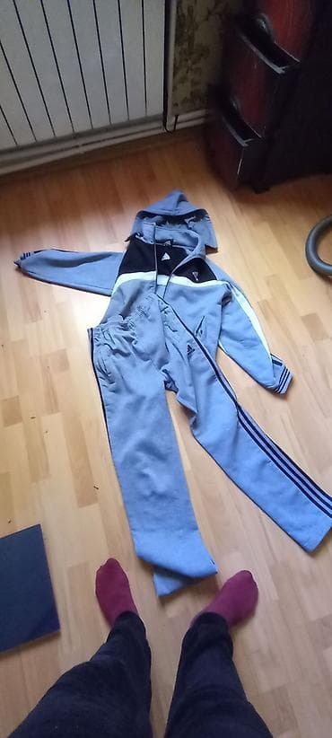 İdman dəsti, Adidas, 3XL, rəng - Boz