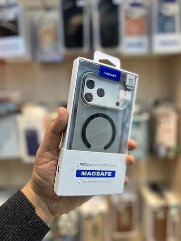 telefonlar honor: MagSafe uyumlu şəffaf telefon qabı - Brend: VAVI - Tip: MagSafe — 1