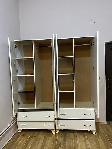Uşaq otağı üçün mebel dəsti 1) İki bölməli paltar şkafı - Rəng: ağ - lalafo.az -da Uşaq otağı üçün mebel dəsti 1) İki bölməli paltar şkafı - Rəng: ağ -