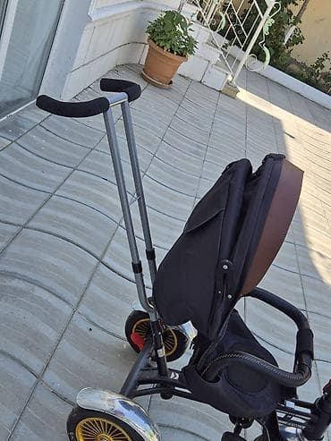 velo skuter: Uşaq üçün 3 təkərli velosiped-araba - Rahat oturacaq: yumşaq — 3