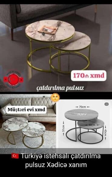 Jurnal masası, Yeni, Açılmayan, Yumru masa lalafo.az -da Jurnal masası, Yeni, Açılmayan, Yumru masa