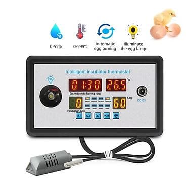 Reklam lövhələri: Ağıllı İnkişafetmə (inkubator) Termostatı – DC12V, 220V girişli — 1