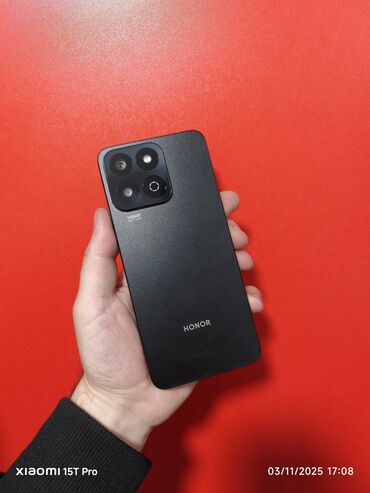 Mətbəx texnikası: Honor X7c, 256 GB, rəng - Qara, Sensor — 1