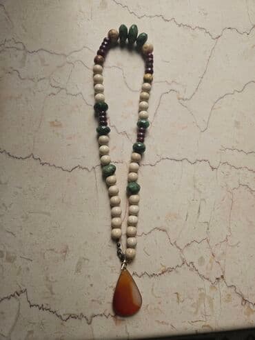 qaralmayan bijuteriya: Tebii daşlardan tesbeh,чётки из природных камней — 1