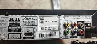 apple tv box: Pioneer HTZ-424DVD ev kinoteatrı sistemi. Dəstə Pioneer markalı əsas — 3
