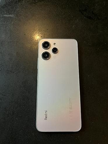 Redmi 12, 128 GB, rəng - Gümüşü, Sensor, Barmaq izi, Simsiz şarj