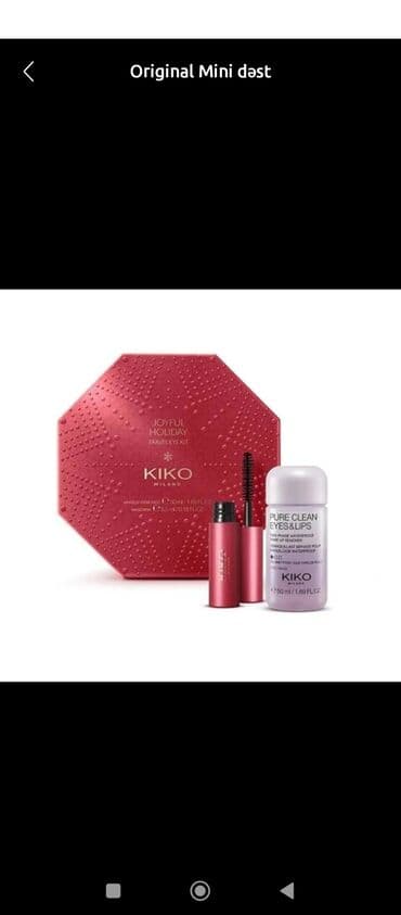 Çaydanlar: Kosmetik dəst, Kiko Milano, 2 məhsul, Yeni, Ünvandan götürmə — 1