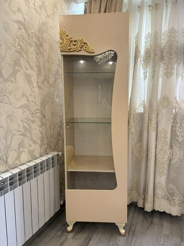 стенка кровать: Б/у, Распашной, 1 дверь Прямой шкаф, Горка — 1