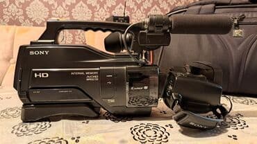 видеокамера панасоник 4к: Sony Hxr mc 1500 HD Kamera Az İşlənib Əla Vəziyətdədi Üzərində — 1