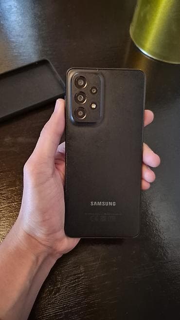 samsung s7 ekran: Samsung Galaxy A33 5G, 128 GB, rəng - Qara — 7