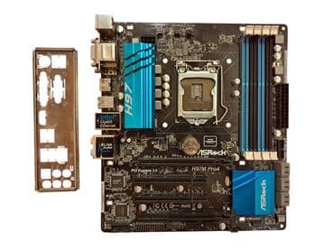 детские перчатки к платью: Материнская плата ASRock H410M, Б/у — 7