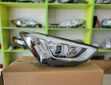 on fara: Hyundai SantaFe 2013 led fara. SantaFe 2014 Amerkanka led faralari — 1