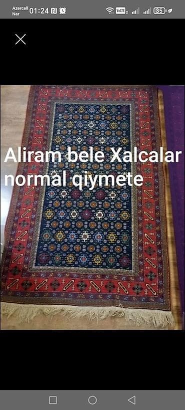 7 dollar nece manatdir: Aliram bele Xalçalari yaxsi qiymete alışı – nümunədəki kimi Aşağıdakı — 1