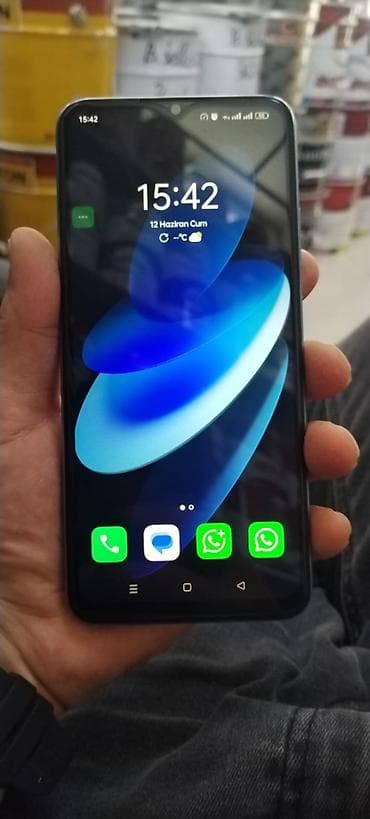 note 13 plus: Oppo C17, 64 GB, rəng - Mavi, Barmaq izi, Face ID, İki sim kartlı — 1