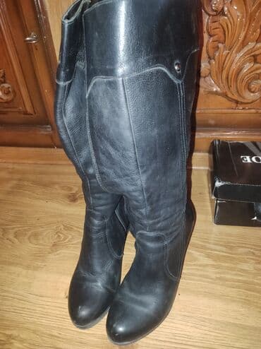 çəkmə: Balenciaga, Ölçü: 37, rəng - Qara, İşlənmiş — 4