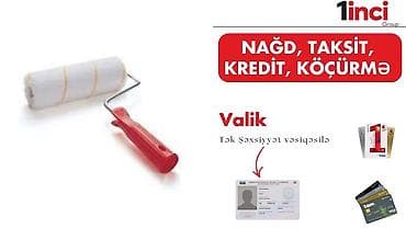 Крепежные изделия: Valik – rəngləmə üçün - Rahat tutacaqlı, klassik boya valiki - Geniş — 1