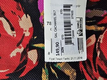 paltar satisi: Cacharel qadın şalı - Brend: Cacharel - Model etiketi: SAL CACHAREL — 4