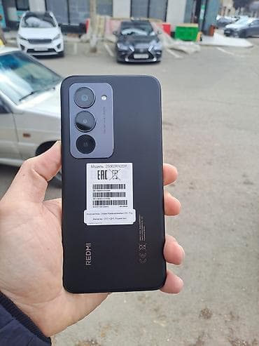 ucuz ve keyfiyyetli telefonlar: Redmi 256 GB, rəng - Qara, Sensor — 1