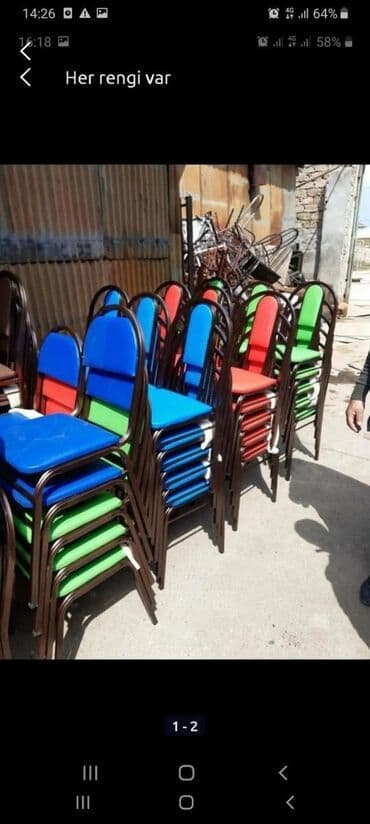 oturacaglar: Stul stol 13 azn 20 azn dek Istediyiniz Rengde Kojadan ve Parcadan — 18