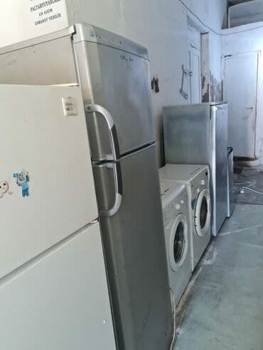 işlənmiş maqintafonlar: Б/у 2 двери Beko Холодильник Продажа, цвет - Серый — 1