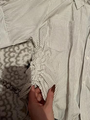 klassik kişi ayaqqabıları: Polo köynək, rəng - Ağ — 2