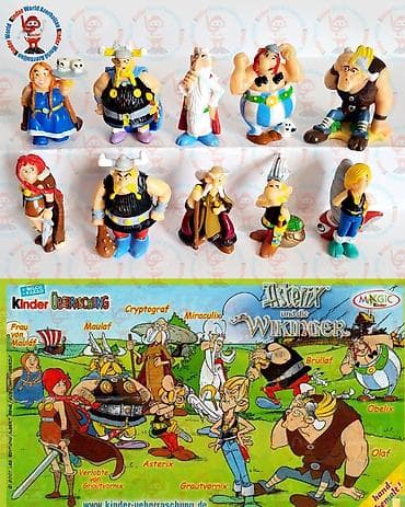 cry baby: Məhsul: Kinder Übrraschung (Kinder Surprise) seriyası – “Asterix und — 1