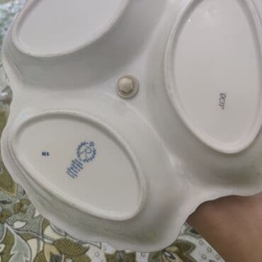 yuxuda qend qabi gormek: Original qədimi GDR Reichenbach birinci vipusk cərəz qabı Кабаретница — 3