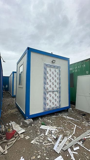 konteynerlərin satışı: Modul konteyner otaq - Ölçü: 2.4×2.4 m kvadrat plan - Metal karkas — 2