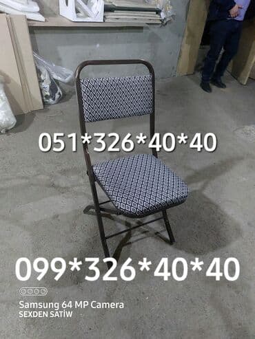 deri parça: Açilib bağlanan stul stol stul Stol Açilib bağlanan stullar Oturacaq — 2