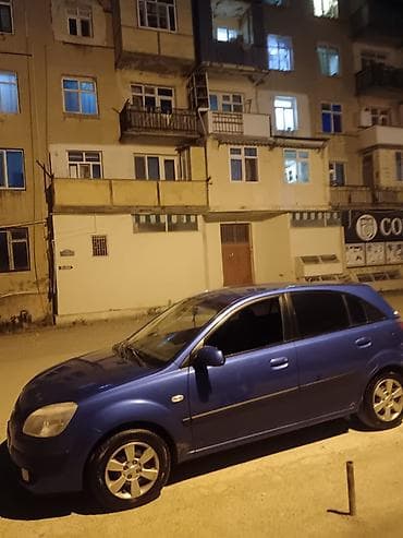 Nəqliyyat: Kia Rio hatchback, mavi rəng (5 qapı) Texniki və dizayn — 5