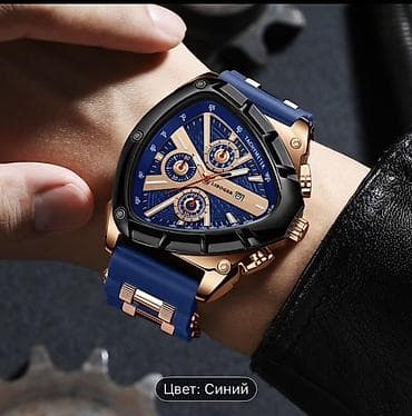 smart saat dest: Qol saatı, rəng - Mavi — 4