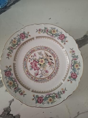 piknik süfrəsi: Boşqablar, 6 ədədli dəst, rəng - Qızılı, Farfor, Yaponiya — 3