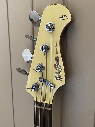 gitara simi: Harley Benton Deluxe Series 4 simli bas gitara - Korpus: klassik — 3