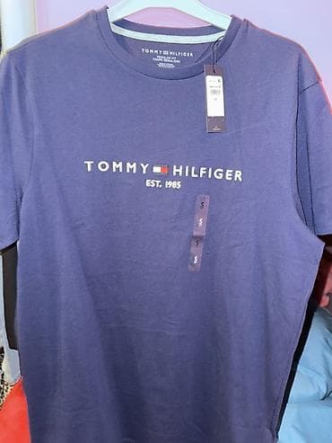 Futbolka, Tommy Hilfiger, S, rəng - Göy — 3