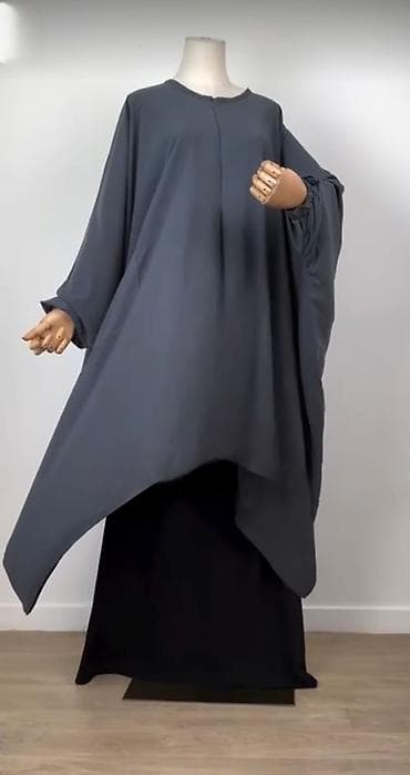 palt: Məhsul: Çadra tərzində “kelebek” kəsimli üst geyim - Geniş, axıcı — 8