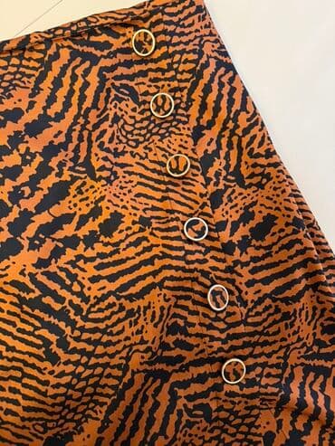 ağ qadın ətəkləri: Midi Ətək, L — 1